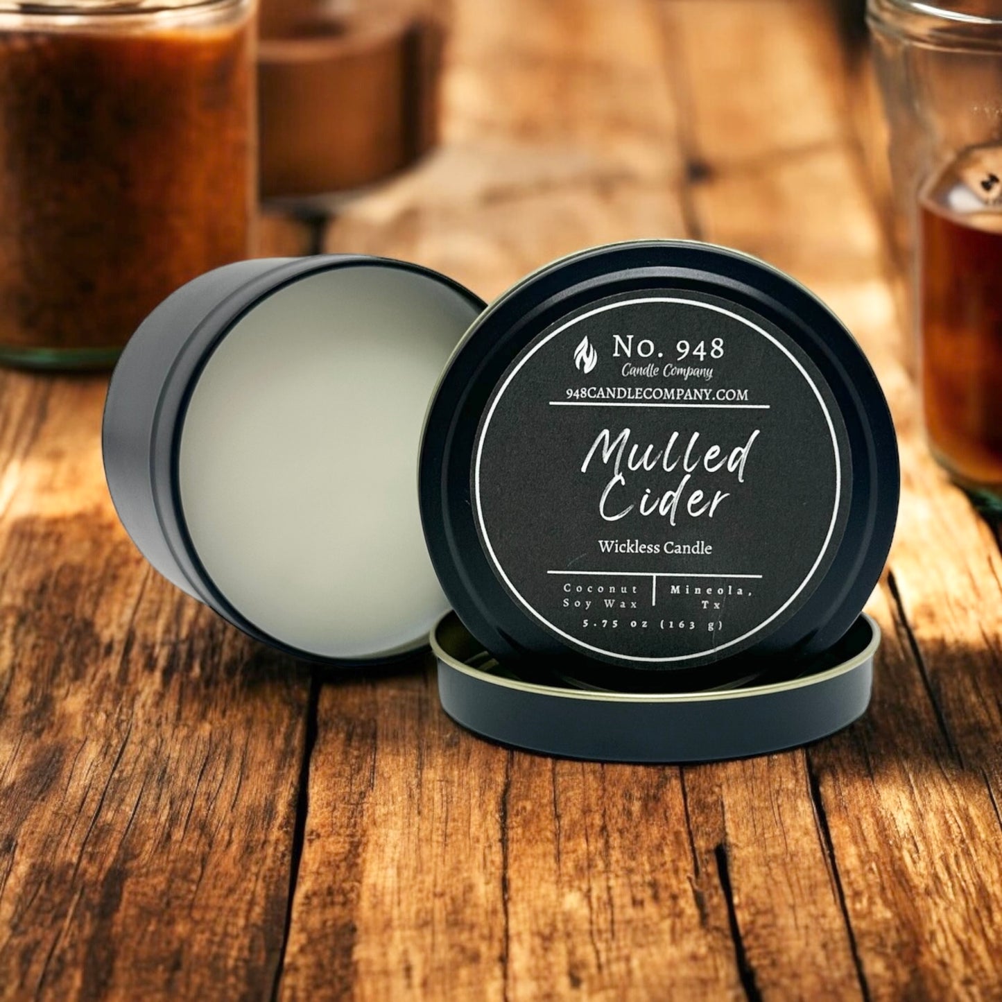 Mulled Cider Wickless Candle