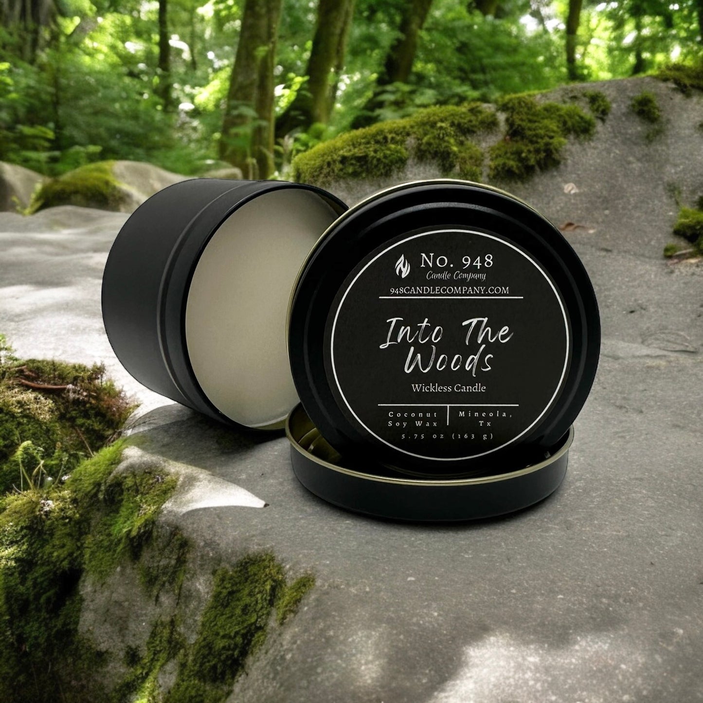 Into The Woods Wickless Candle