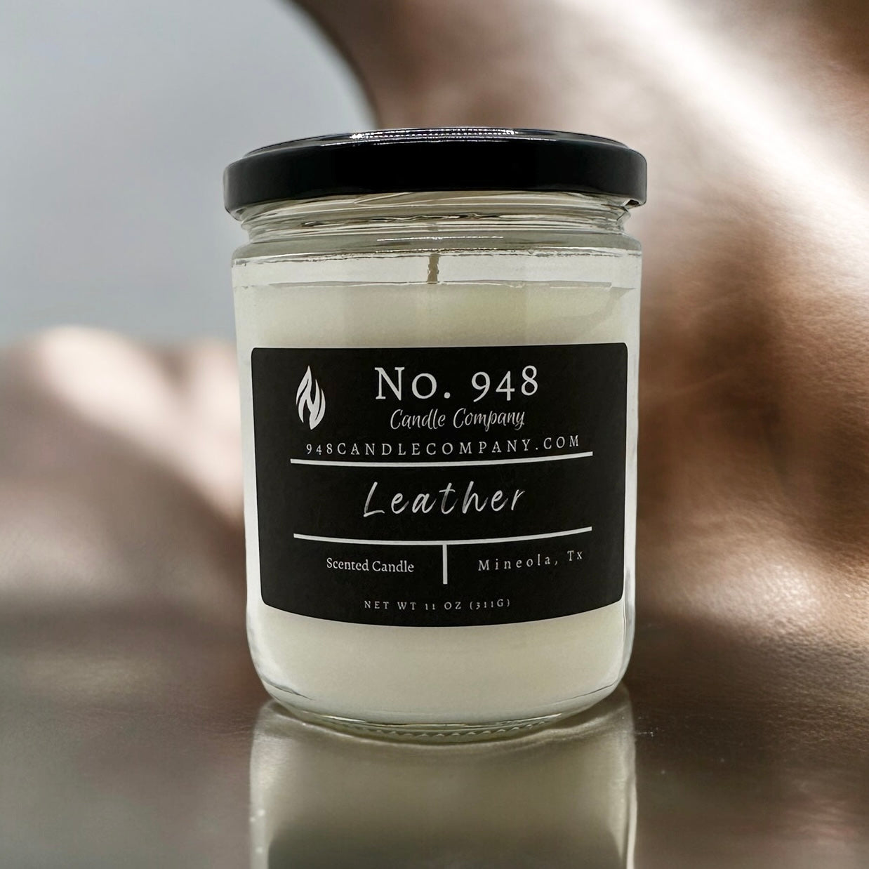 Leather Candle