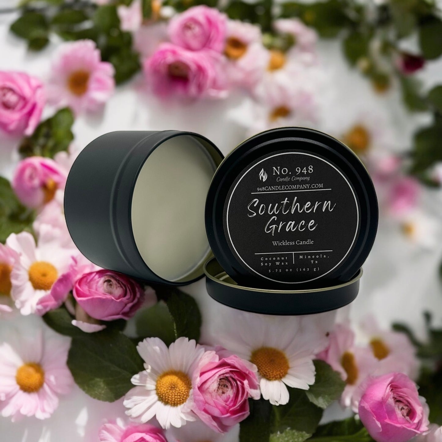 Southern Grace Wickless Candle