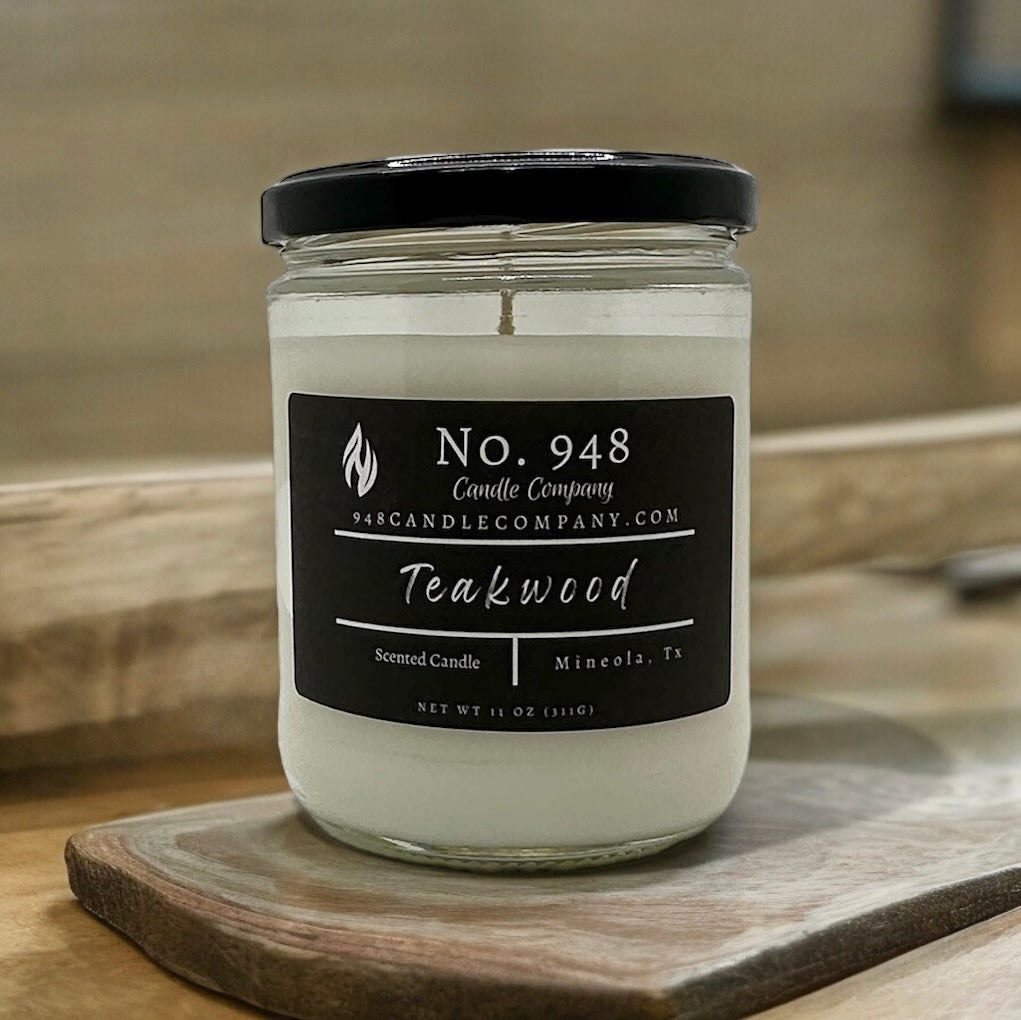 Teakwood Candle