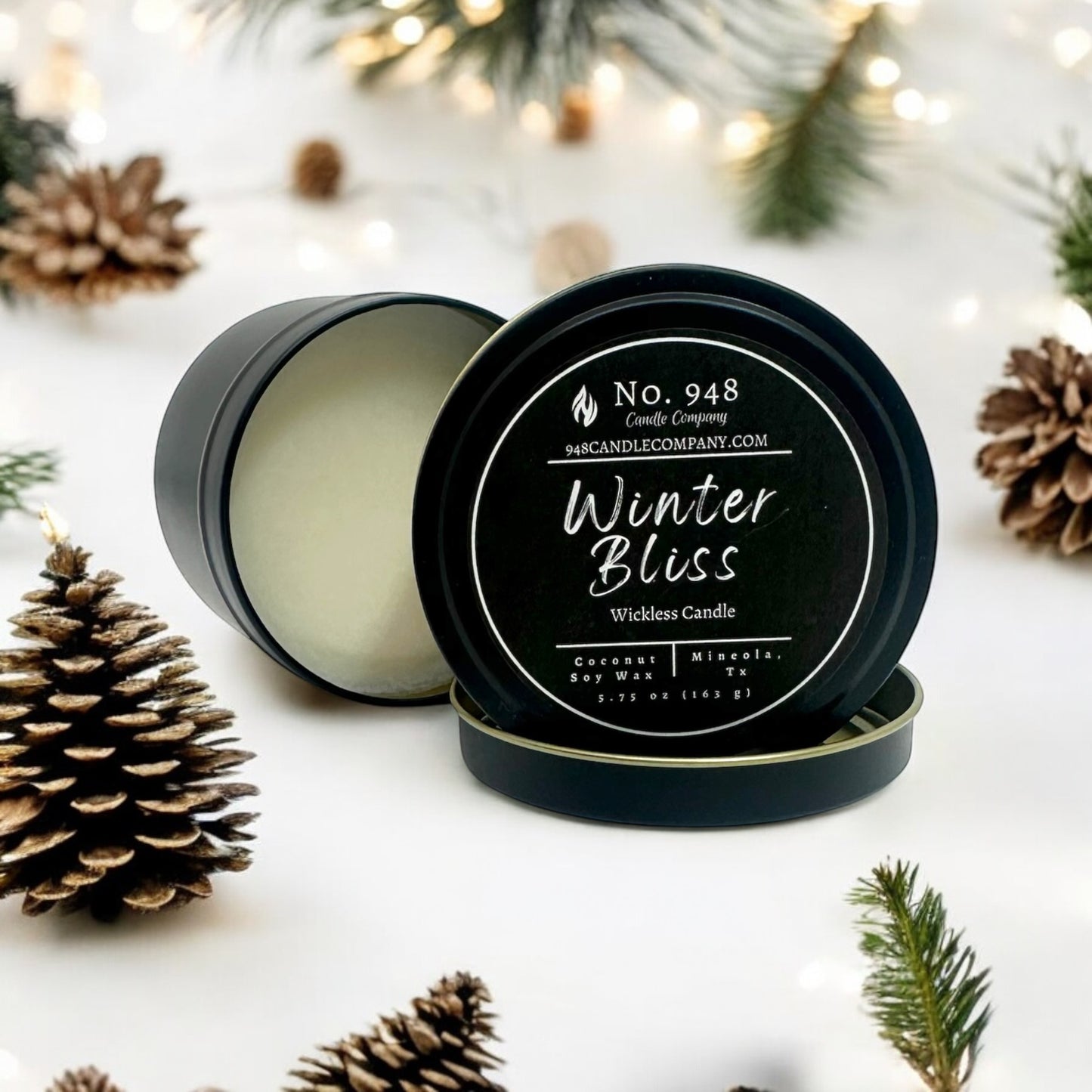 Winter Bliss Wickless Candle