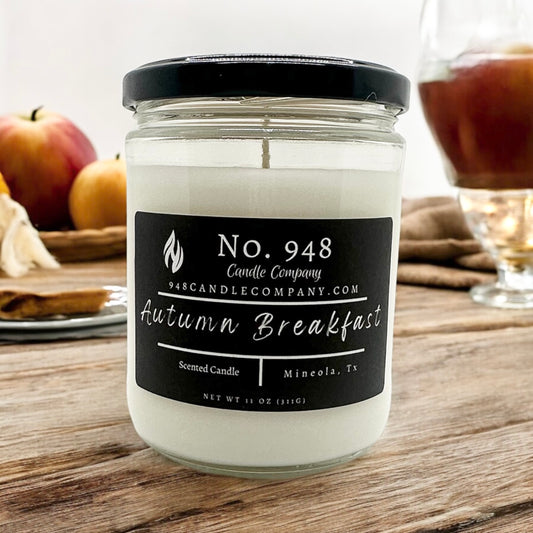 Autumn Breakfast Candle