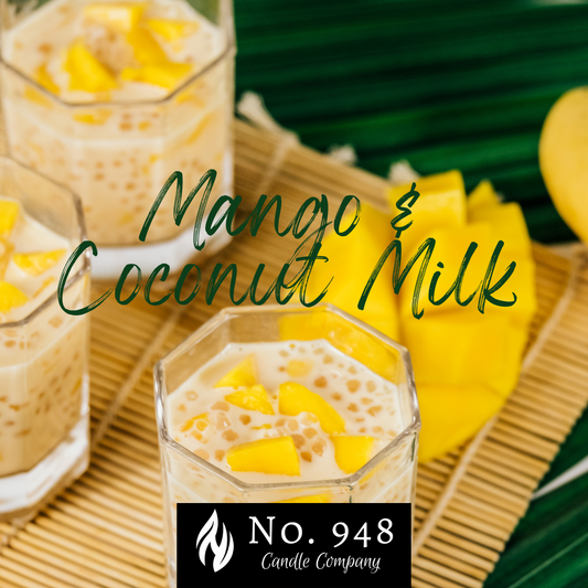 Mango & Coconut Milk Wickless Candle