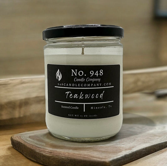 Teakwood Candle